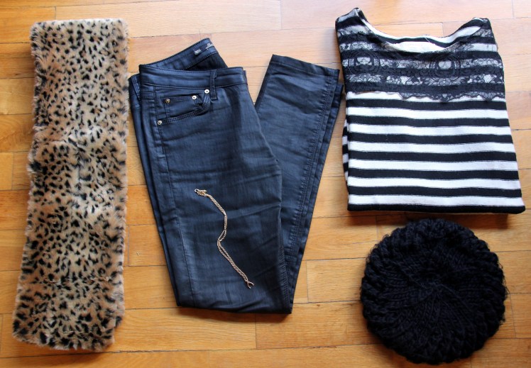 Stripes and animal print