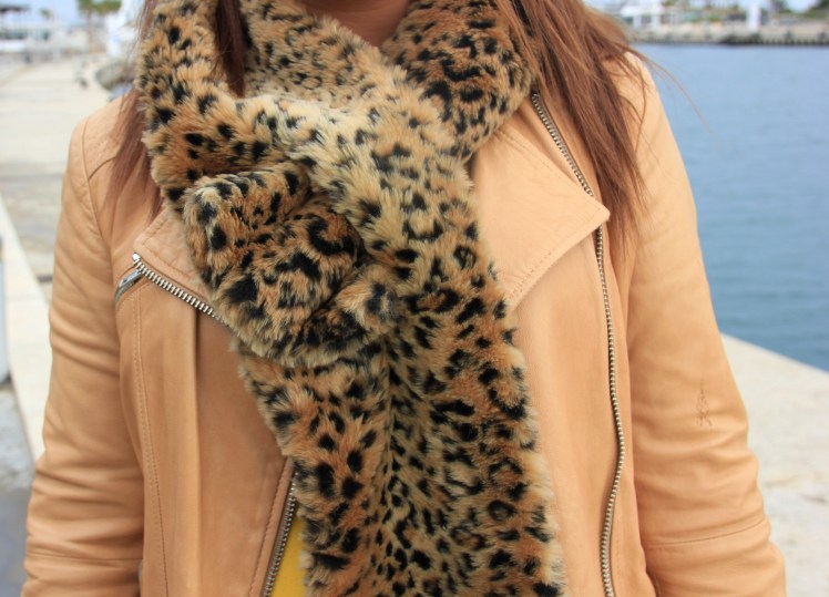 animal print scarf