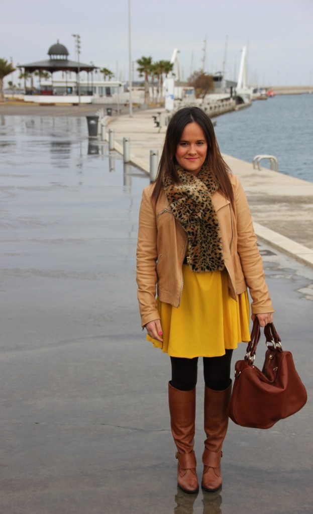 yellow dress zara