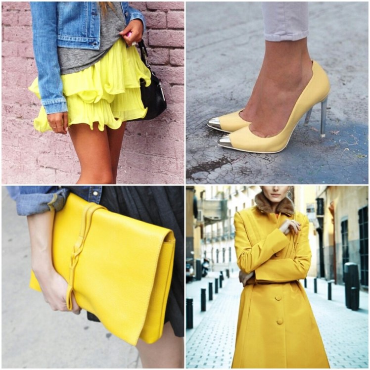 yellow fashion inspiration