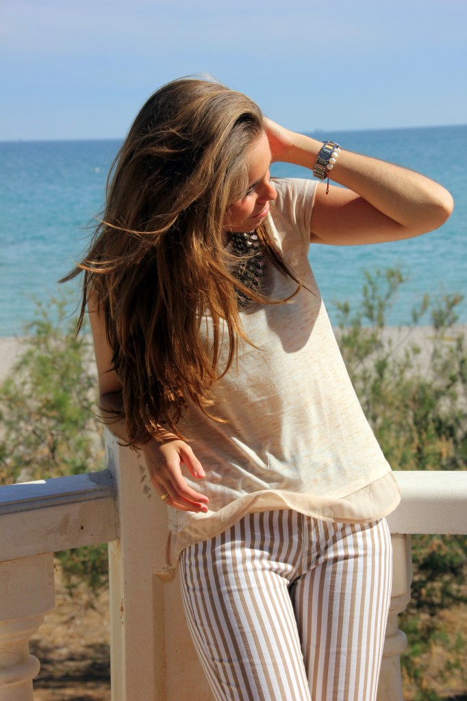 look en tonos tierra