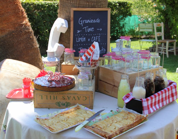 mesa de dulces postres