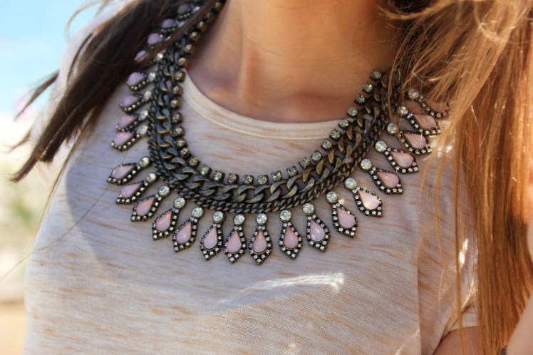 statement necklace zara