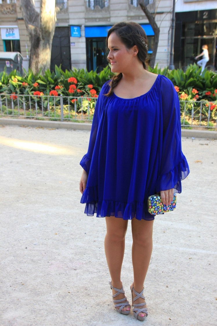 vestido boda coosy primavera azul