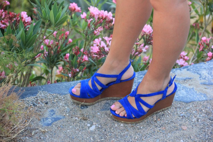 sandalias azul klein uterque