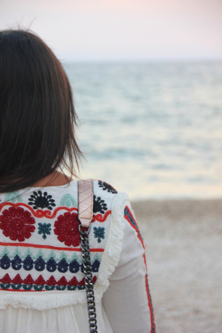 chaqueta bordada zara