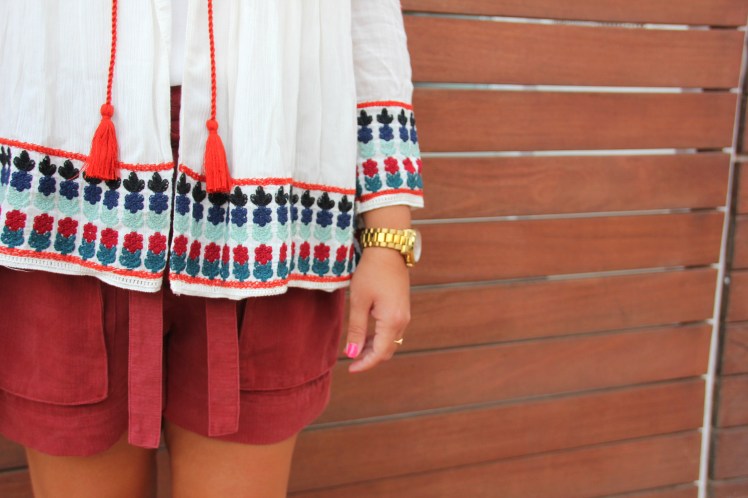 chaqueta etnica zara