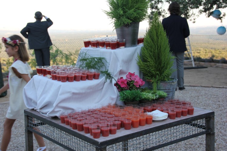 gazpacho wedding boda